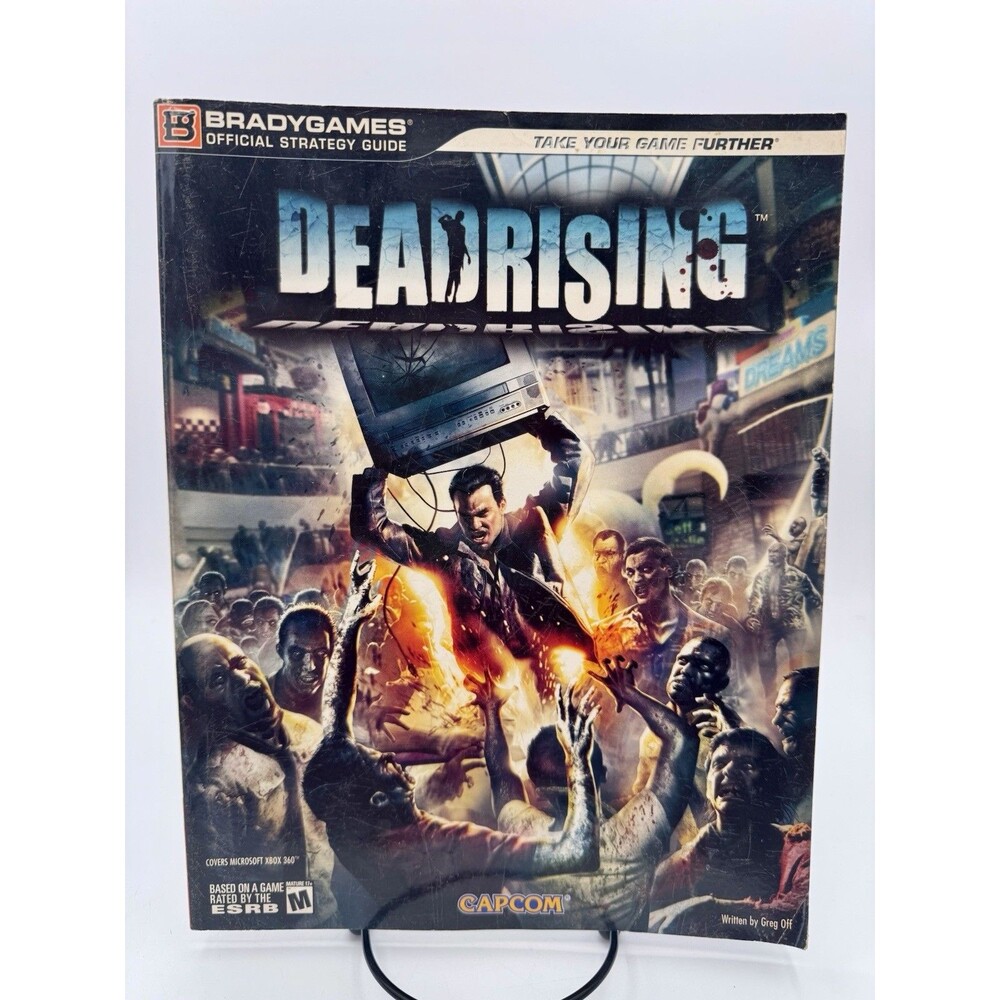 Dead Rising BradyGames Official Strategy Guide Xbox 360 Capcom VGUC 2006